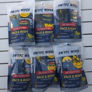 Swype Wipes Detoxifying Face & Body Cleansing Wipes